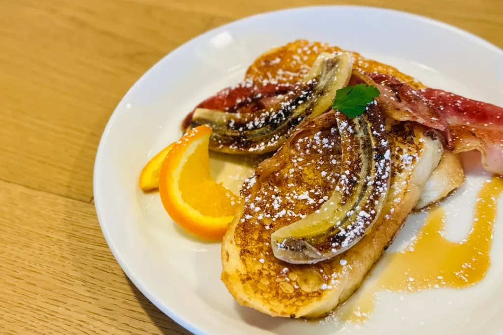 フラットコーヒーのフレンチトースト