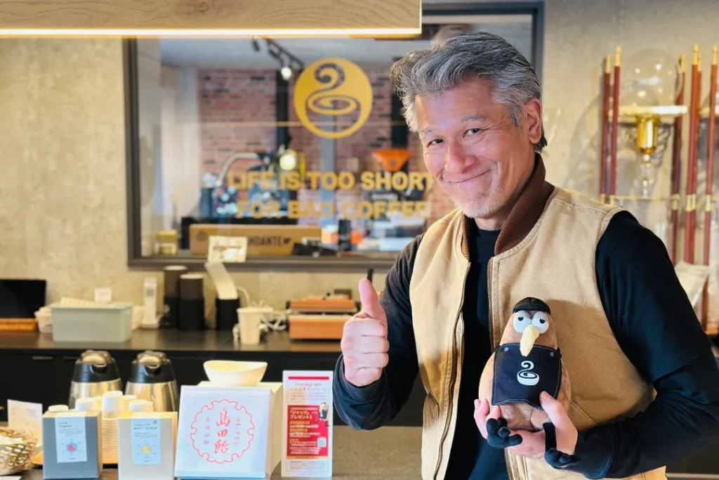 素敵な笑顔でポーズをとってくれるミッキーさん