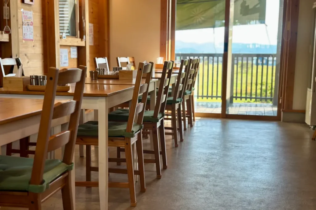 NAMUCAFEの店内