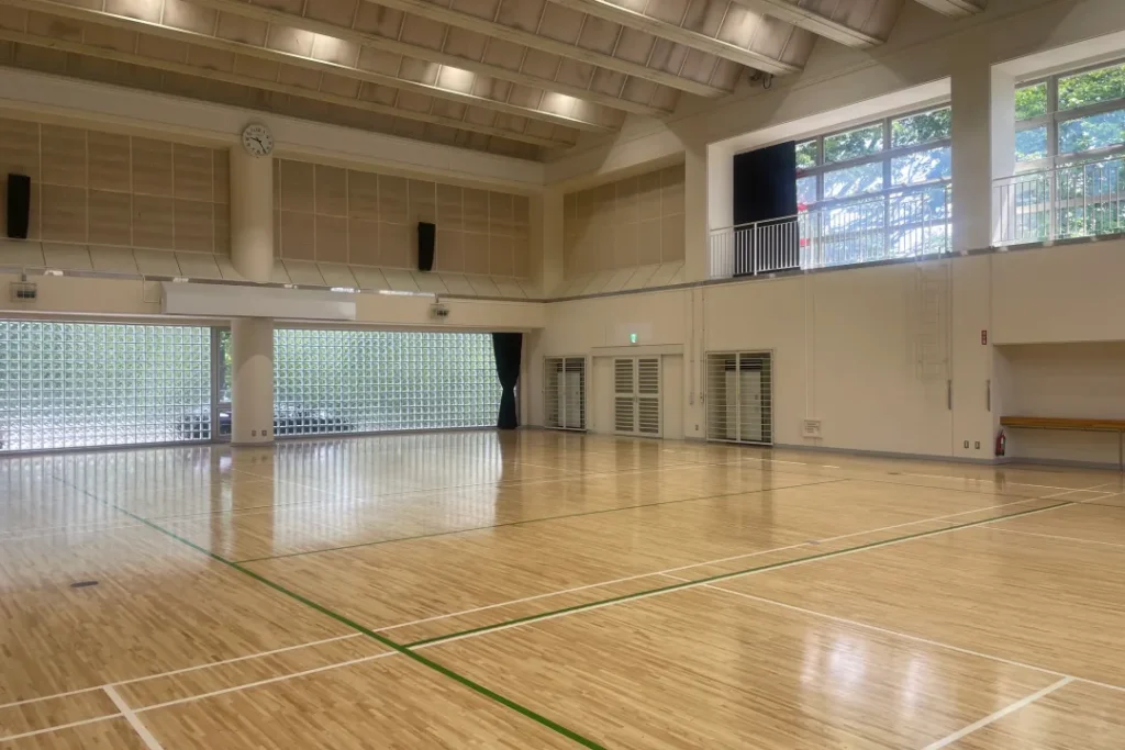 高森市民センターの体育館